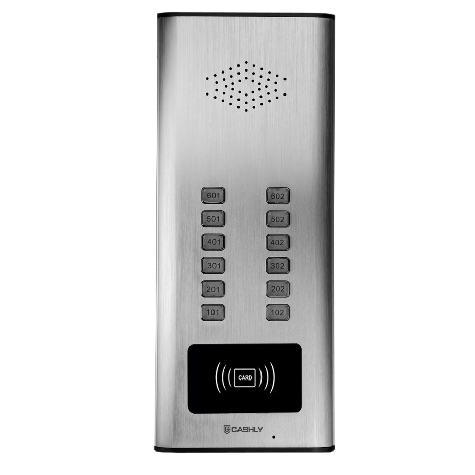 12-Flat Audio direct call  intercom