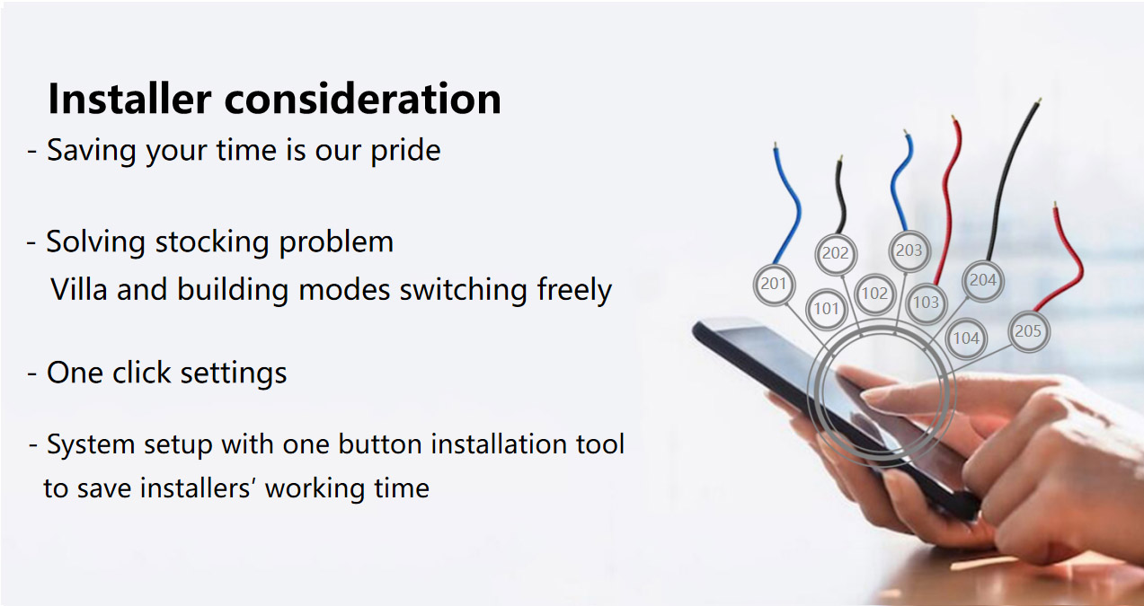 Installer consideration-2 wires