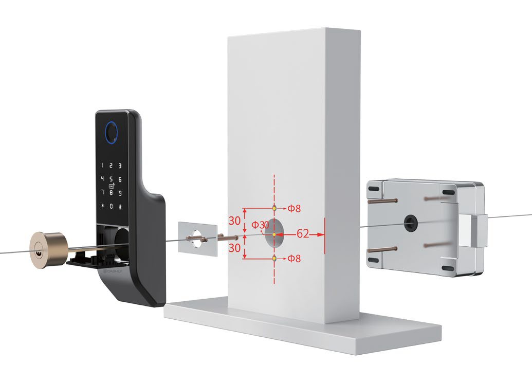 JSL-B16 Smart Lock Installation