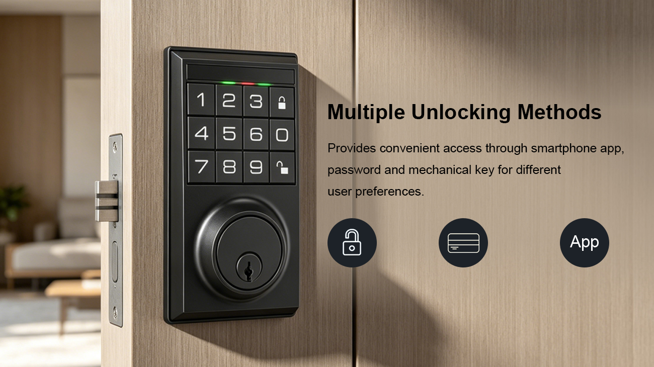 JSL-E3 Password Lock Multiple Unlocking Methods