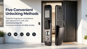 JSL-Q8 Five Convenient Unlocking Methods