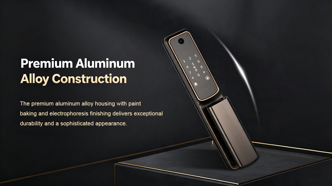 JSL-Q9 Visual Automatic Smart Lock Premium Aluminum Alloy Construction
