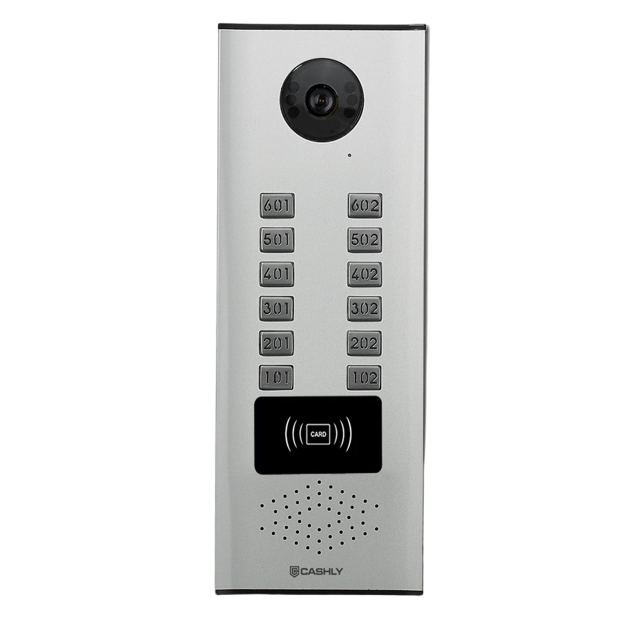 12 apartment Multi Tenant Video Door Phone